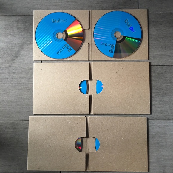 DVD-R  NEW RETAIL PLUS BLANK 4.7GB. 16X. RW  
6pc in CARDBOARD SLEEVE. - Picture 3 of 4